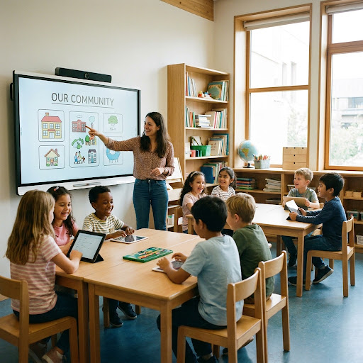 Interactive English class