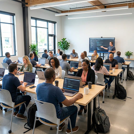 Adult IT class