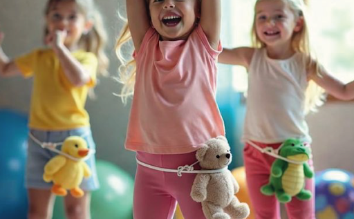 Niños participando en actividades lúdicas y educativas de Actidemur